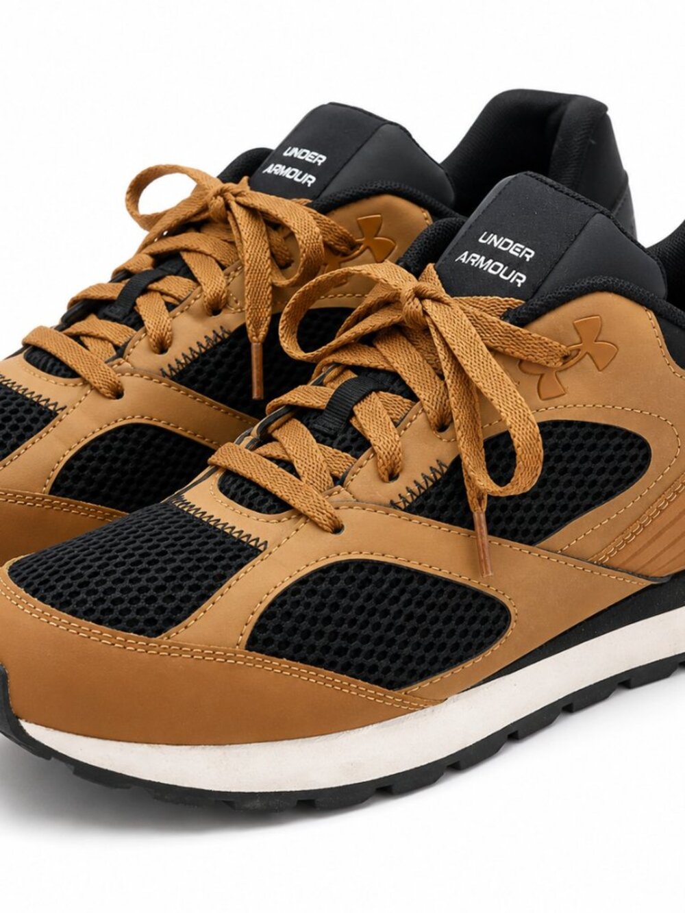 Under Armour Jogger Men's Size 13 Brown Black Running Shoes 3028387-009